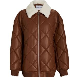 Stand Studio Vegan Leather Jacket NWT
